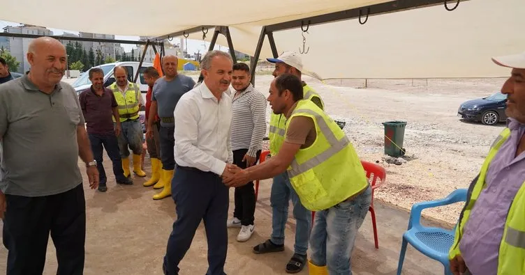 Adıyaman Belediyesi’nde bayram mesaisi