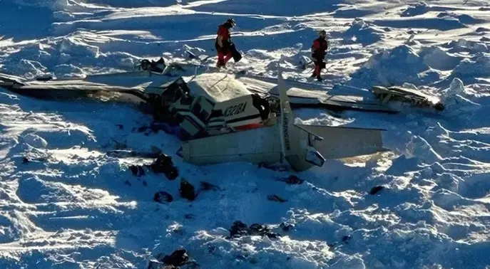 ABD’de kaybolan uçak buza çakıldı! Yetkililer duyurdu: Kurtulan yok