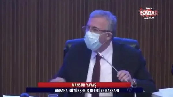 CHP’li Mansur Yavaş’tan skandal tepki! AK Partili meclis üyesini susturmaya kalktı | Video