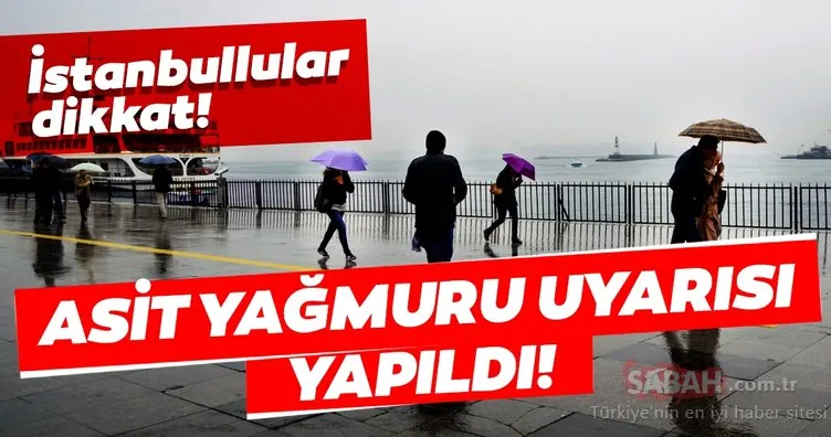 İstanbul’a asit yağmuru uyarısı! Asit yağmuru nedir, nasıl oluşur? Zararları nelerdir?