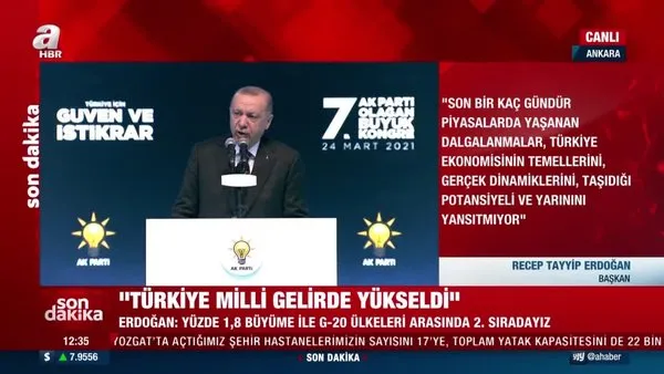 Başkan Erdoğan'dan döviz kuru mesajı 