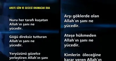 Nihat Hatipoğlu’dan Kurban Bayramı arefe günü, gecesi okunacak özel dua | Video