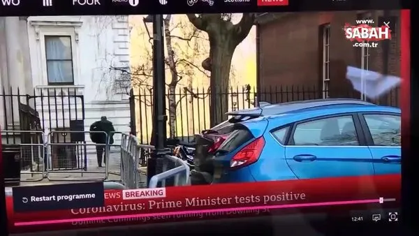 Boris Johnson'ın başdanışmanı böyle uzaklaştı! İngiltere Başbakanı'nın corona virüs testi pozitif çıkınca... | Video