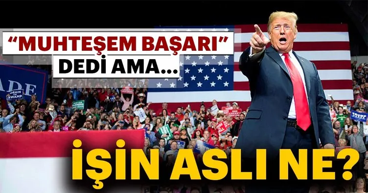 Trump muhteşem başarı dedi... Gerçekten öyle mi? İşte ABD kongre seçimi sonuçları...