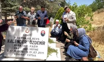 Bordo Bereli şehit Kalender Özdemir, şehadetinin 14. yılında dualar ile anıldı #kirikkale