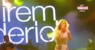 İrem Derici konserinde gözyaşlarına hakim olamadı | Video