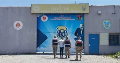 Kars’ta aranan şahıs çadırda yakalandı #kars