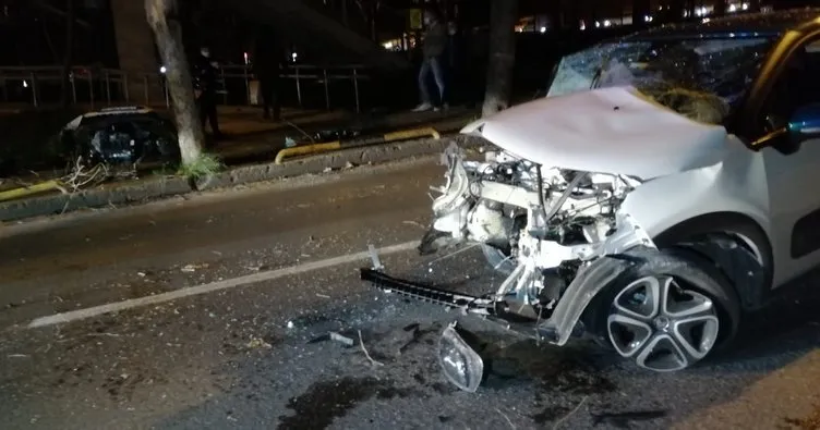 Bakırköy’deki kazadan inanılmaz görüntü!