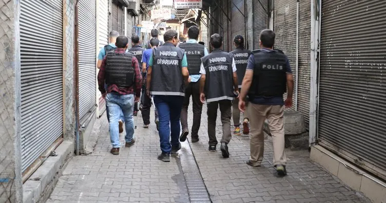 Diyarbakır’da 183 polisle operasyon: 10 gözaltı