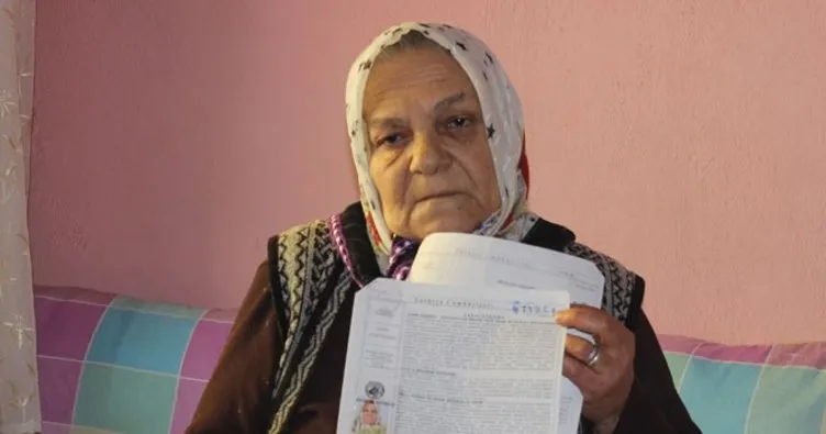 Yaşlı kadına eski damattan 150 bin TL borç