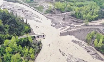 Kastamonu’da yine felaketi yaşadı sel yıktı geçti