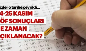 AÖF sınav sonuçları ne zaman açıklanacak? | 24-25 Kasım Anadolu Üniversitesi Açıköğretim AÖF sınav sonuçları