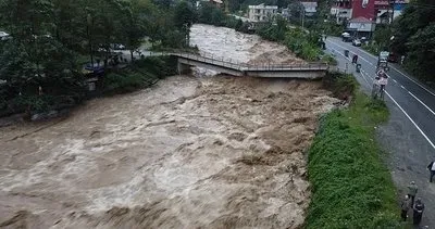 Rize’de 24 saatte 110 kg yağış düştü #rize