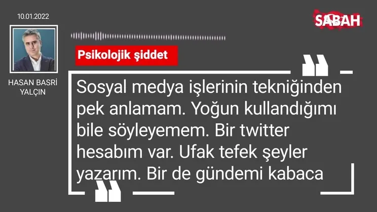 Hasan Basri Yalçın | Psikolojik şiddet