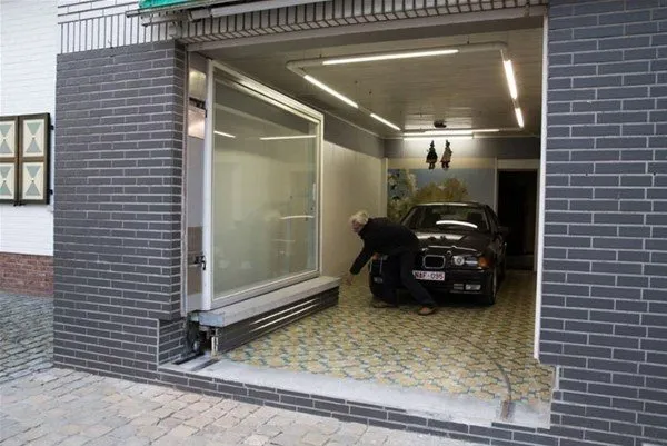 Belediye garaj izni vermeyince bakın nasıl çözüm buldu
