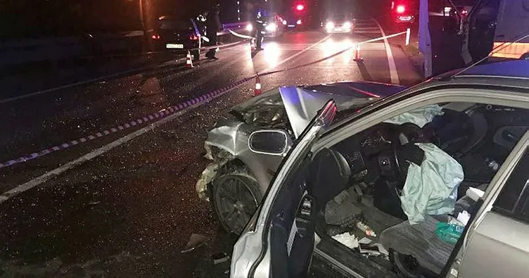Sakarya’da iki otomobil çarpıştı: 8 yaralı
