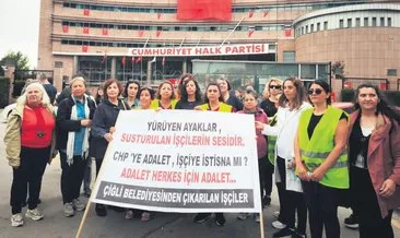 CHP yönetimi, kadın emekçilerden kaçıyor #ankara