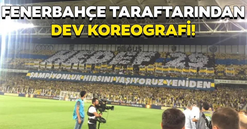 Fenerbahce Taraftarindan Dev Koreografi Spor Haberleri