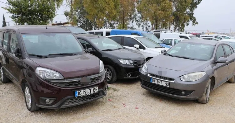 20 milyon lira değerindeki araçlar çürümeye terk edildi