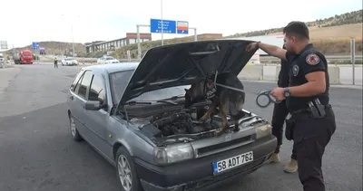 Kilit kavşakta Narkotik denetimi