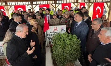 Şehit polis memuru Fethi Sekin mezarı başında anıldı