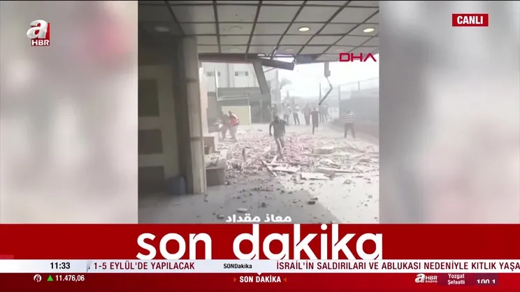 İsrail Gazze'de hastane vurdu: 15 ölü!