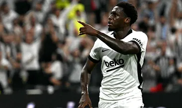 Beşiktaş’ta Ernest Poku ilk golünü attı