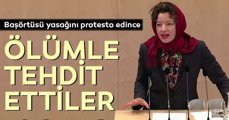 Avusturya'da başörtüsü yasağına karşı çıkan vekil Martha Bissman'a ölüm tehdidi