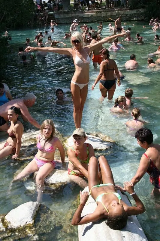 Pamukkale’yi güzeller bastı