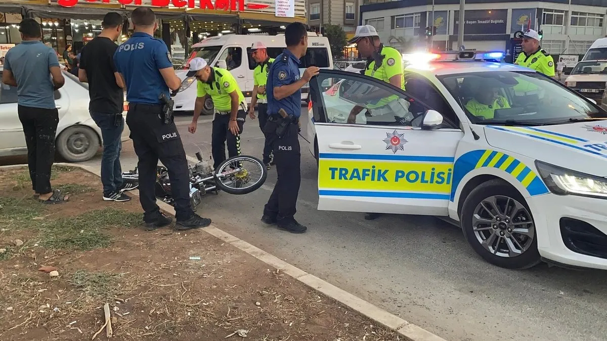 Mersin’de feci kaza! Tır motosiklete çarptı: 1 ölü, 1 yaralı
