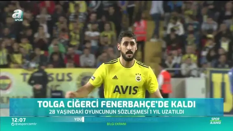 Tolga Ciğerci Fenerbahçe ile uzattı