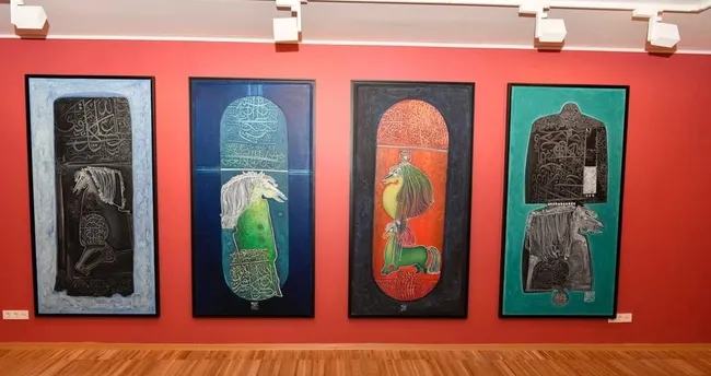 Süleyman Saim Tekcan'ın At'Nağme Sergisi Fatih’te