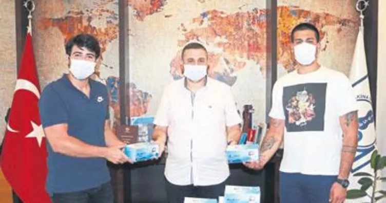 Mühendislere maske desteği