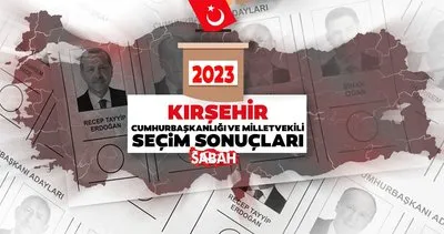 Kırşehir seçim sonuçları son dakika 2023: Kırşehir 13. Cumhurbaşkanı ve 28. Dönem Milletvekili oy oranları 14 Mayıs genel seçim sonuçları ile gündemde!