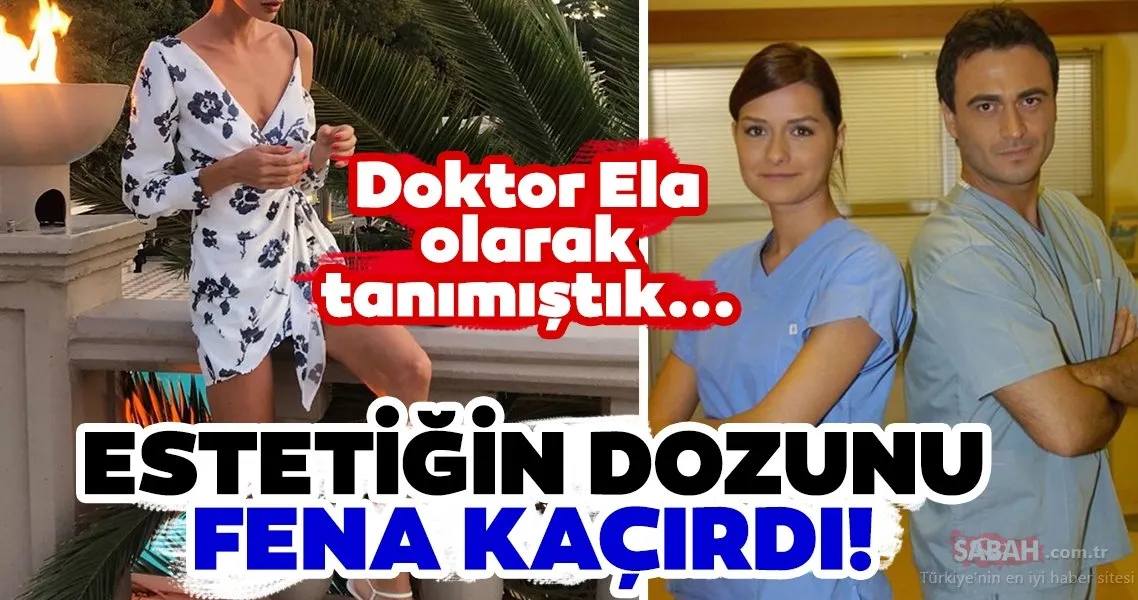 Doktor Ela olarak tanıdığımız Yasemin Özilhan estetiği abarttı! Yasemin