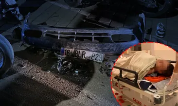 Bursa’da alkollü sürücü dehşeti! Olay yerinden kaçtı: 17 yaşındaki genç ağır yaralandı