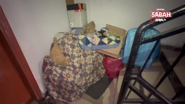 Satın alıp kiraya verdiği evin çöp ev olarak kullanıldığı öğrenince deliye döndü | Video