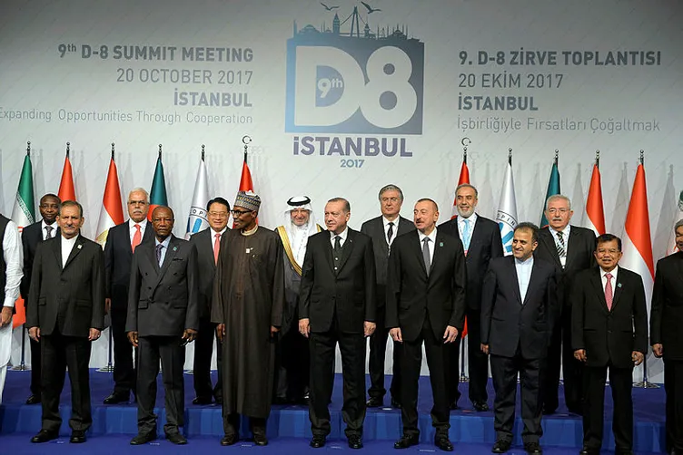 Cumhurbaşkanı Erdoğan'dan D-8 ülkelerine flaş çağrı