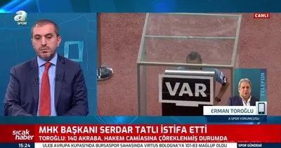 Erman Toroğlu, MHK Başkanı Serdar Tatlı’nın istifasını yorumladı | Video