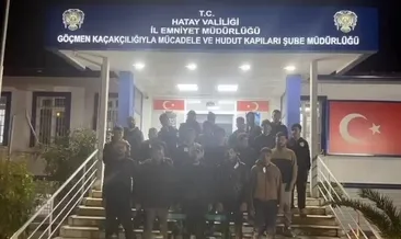 Hatay’da nefes kesen operasyon: 19 göçmen yakalandı! 3 tutuklama