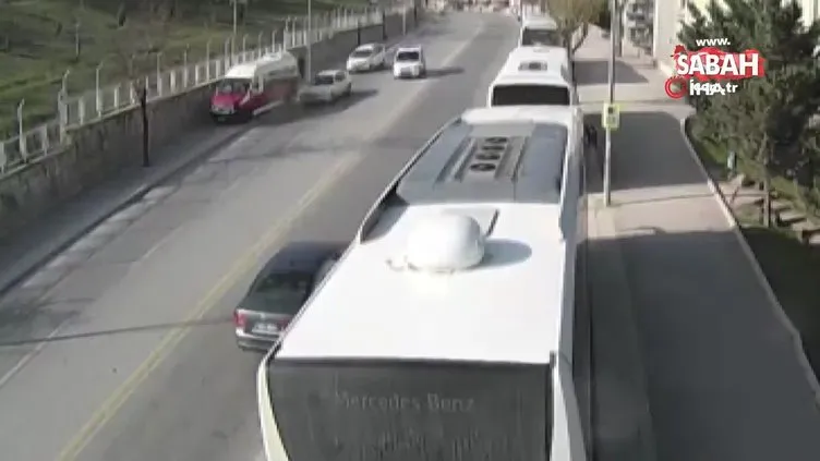 Trafik kazaları MOBESE'ye yansıdı