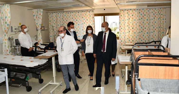 Mersin’de çocuk acil ek servisi açıldı