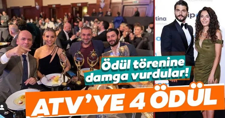 Ayaklı Gazete TV Yıldızları Ödül Töreni’ne ATV damga vurdu!