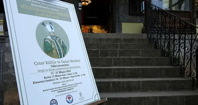 Kanuni Sultan Süleyman'ın hayatı minyatürde