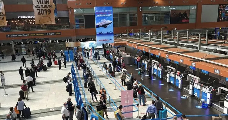 Sabiha Gökçen Havalimanı tatil dönüşü iki günde rekor kırdı