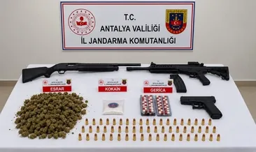Zehir tacirlerine şok baskın #antalya
