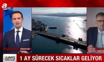 1 ay sürecek sıcaklıklar geliyor! MGM Hava Tahmin Uzmanı Koç, detayları A Haber’de anlattı