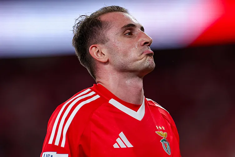 Yine Kerem, yine Kerem! Milli oyuncu Benfica ile bambaşka... | Taraftar ayakta alkışladı