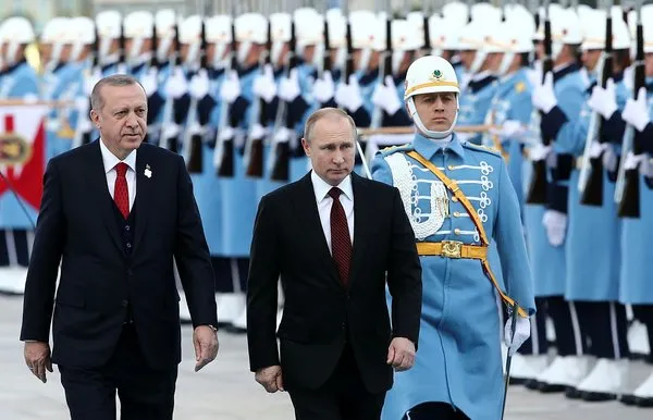 Rusya lideri Vladimir Putin'in Ankara ziyaretinden yansıyan kareleri