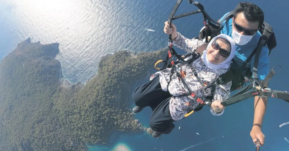 Duriye Ninenin Adrenalin Tutkusu Sabah Haber Ofisi